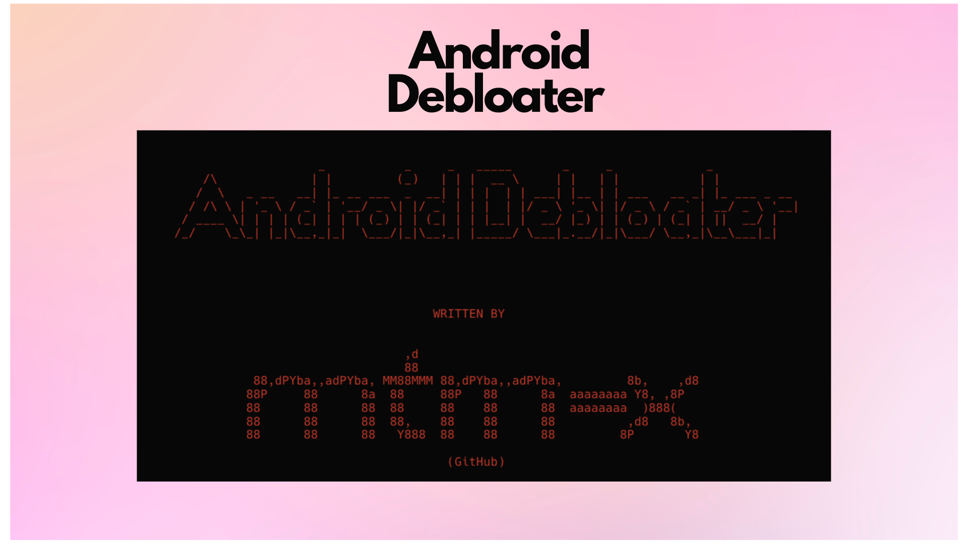 debloater.py